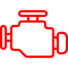 car engine icon